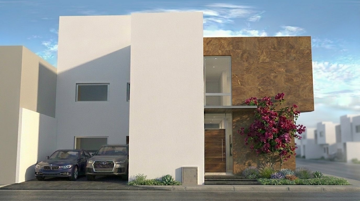 Fachada modelo Hama